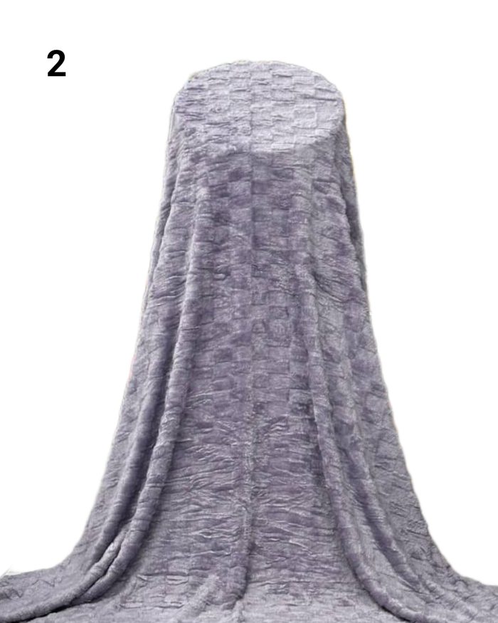 پتو مسافرتی خز دار دو نفره - تصویر 2