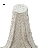 پتو مسافرتی خز دار دو نفره - تصویر 4